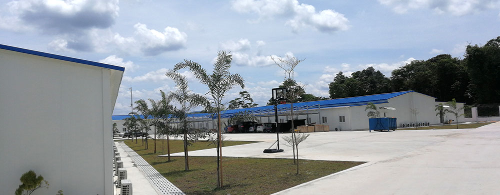 CCCC Malaysia East Coast Railway Construction Camp Project