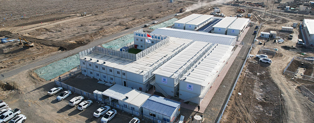 China Construction Second Bureau Xinjiang Fukang 900MW Photovoltaic Camp EPC General Contracting Project