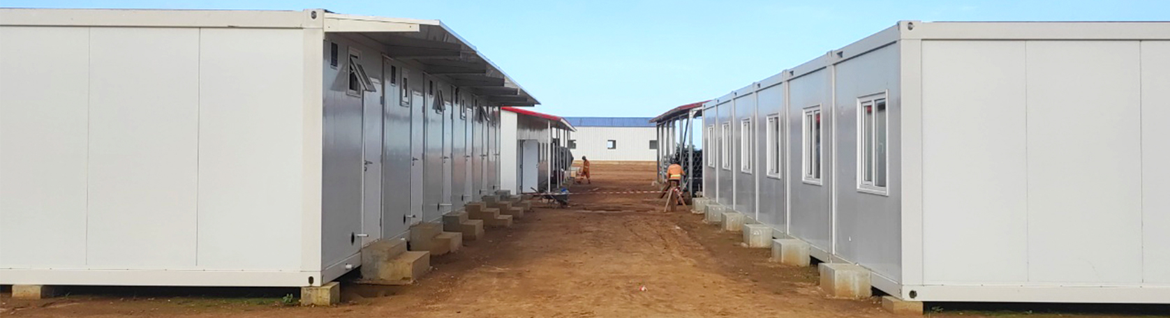 fold out container house