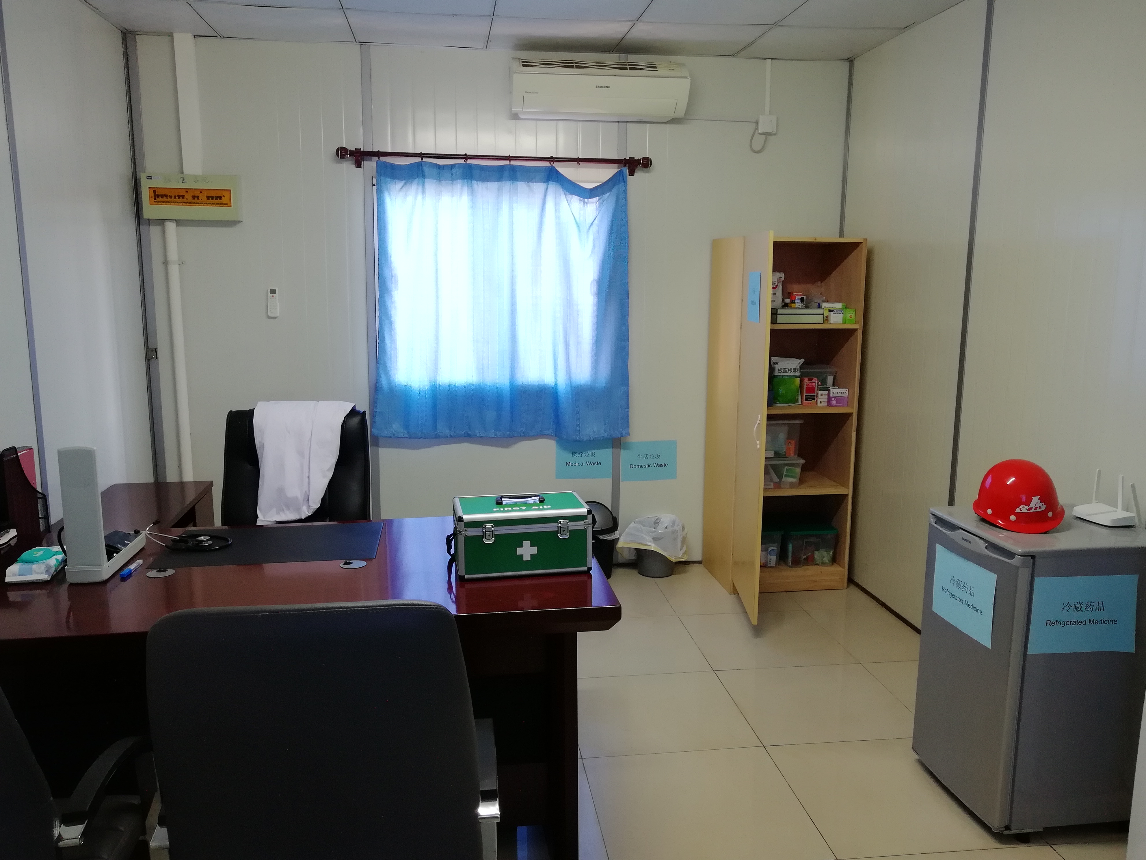 Chengdong Modular House Zambia Kenneth Kaunda International Airport Camp Project