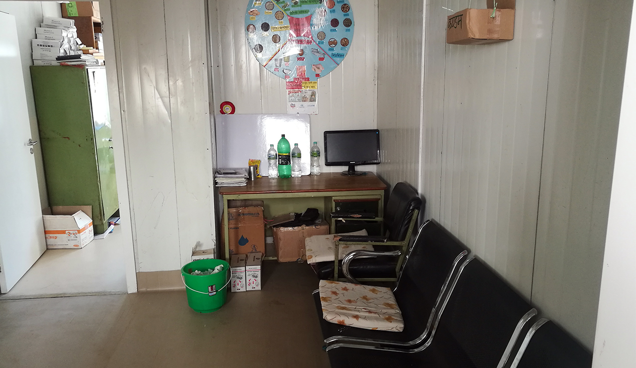 Nepal Healthcare Hospital Project: Temporary Office Solution Case
