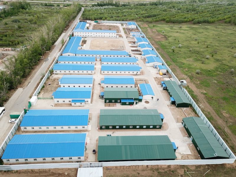 Chengdong Modular House Astana Light Railway Camp Project