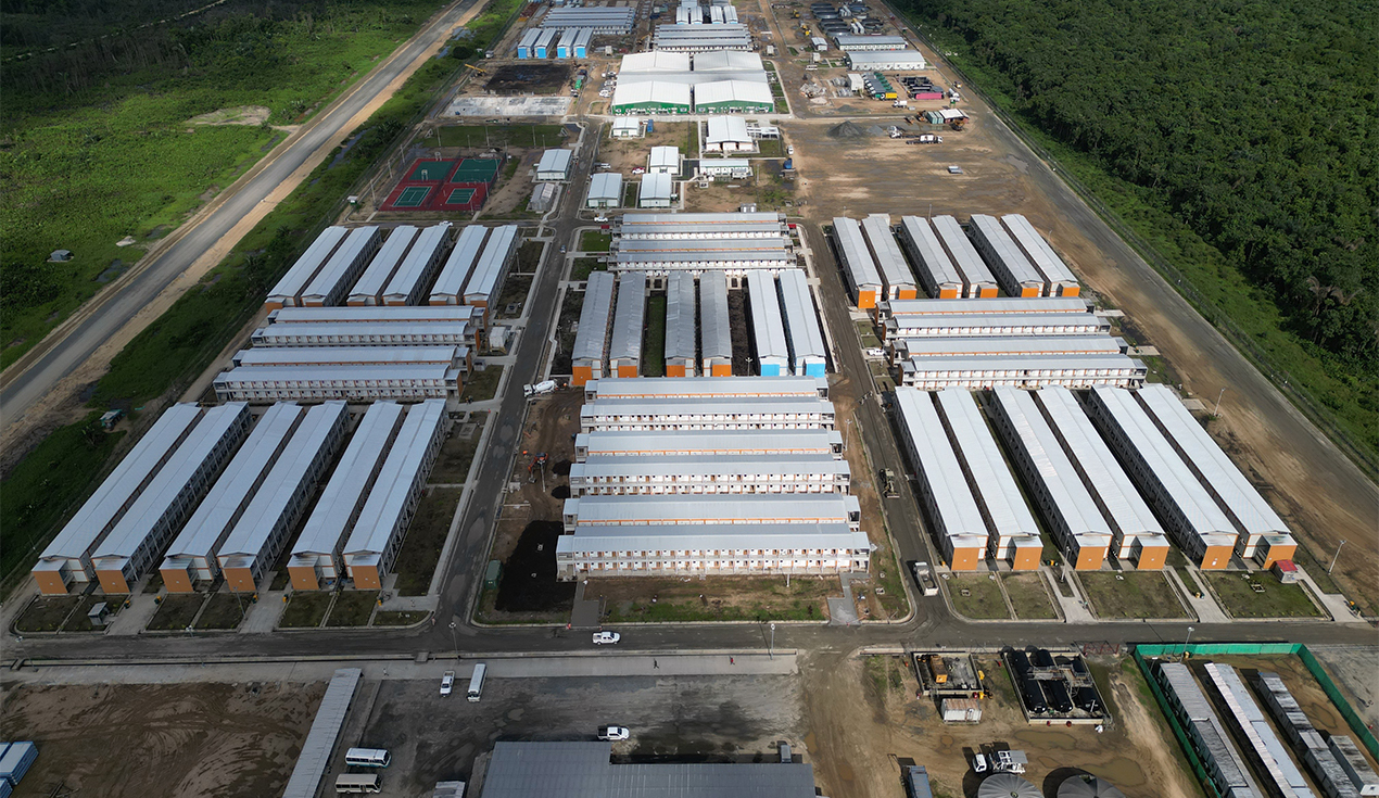 Nigeria Symbian Gas Project Camp