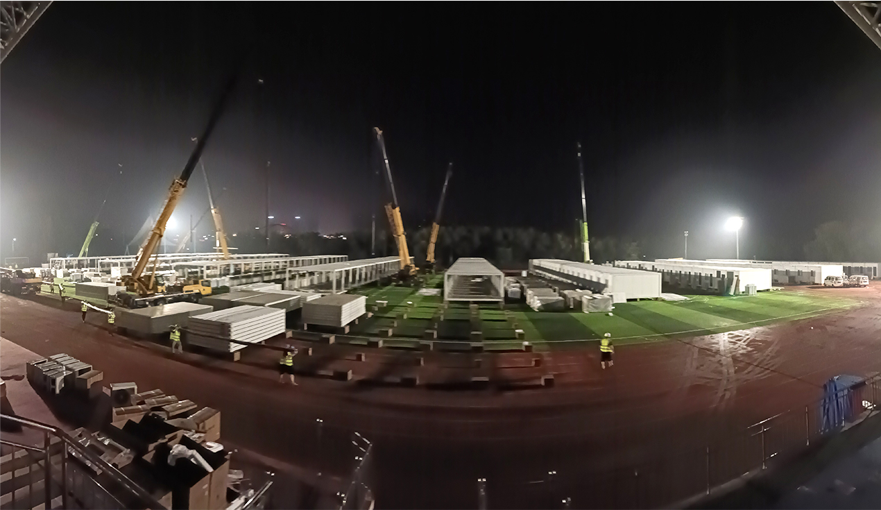 Henan sanmenxia epidemic hospital project