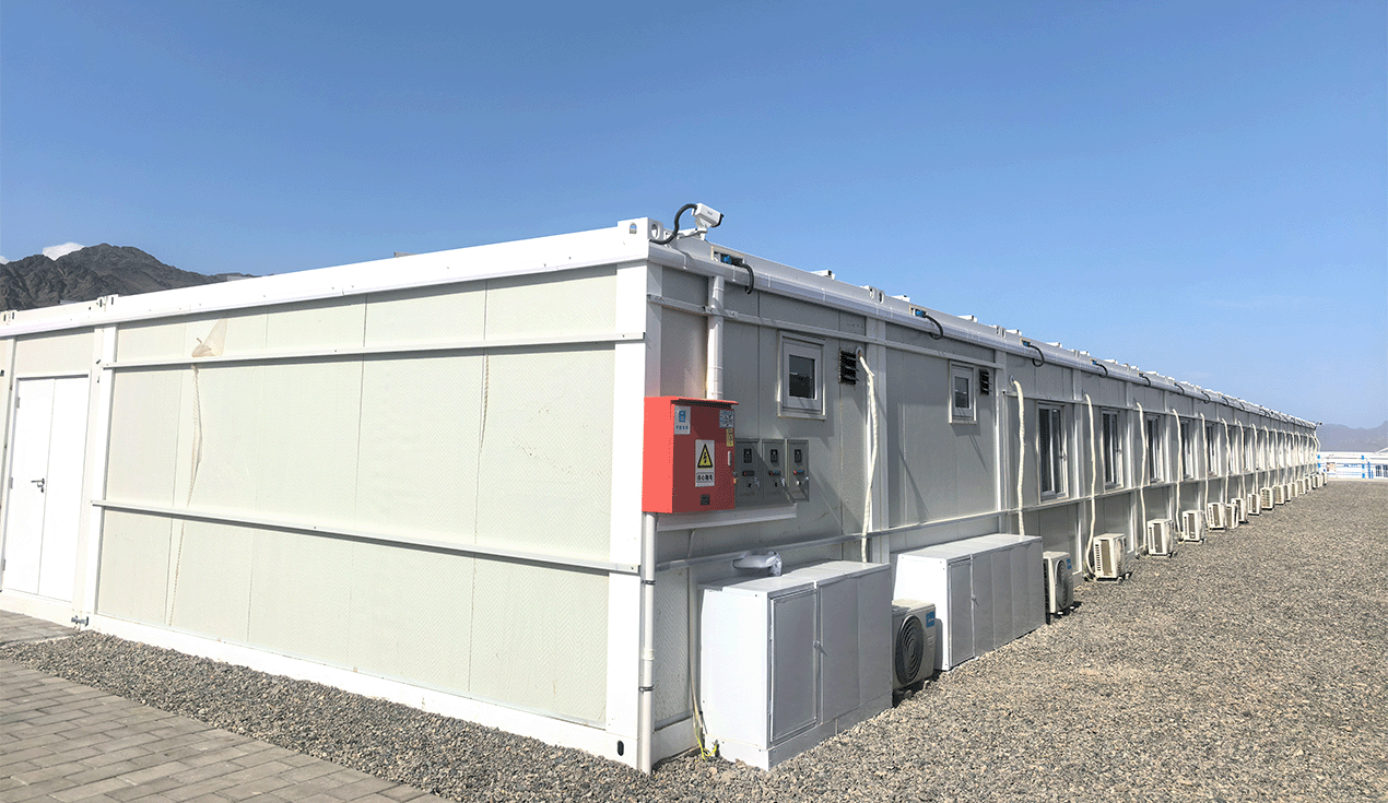 Shanshan, Xinjiang 1GW Wind Power Project Department Camp Project